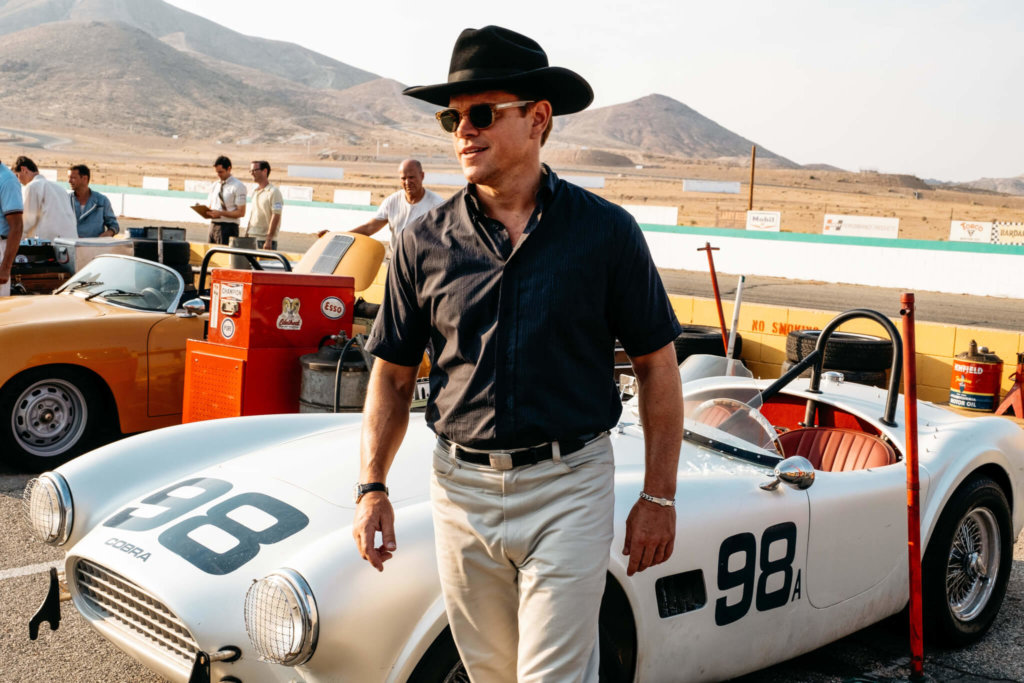 Matt Damon as racing legend Carroll Shelby