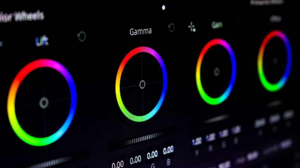 Color grading software