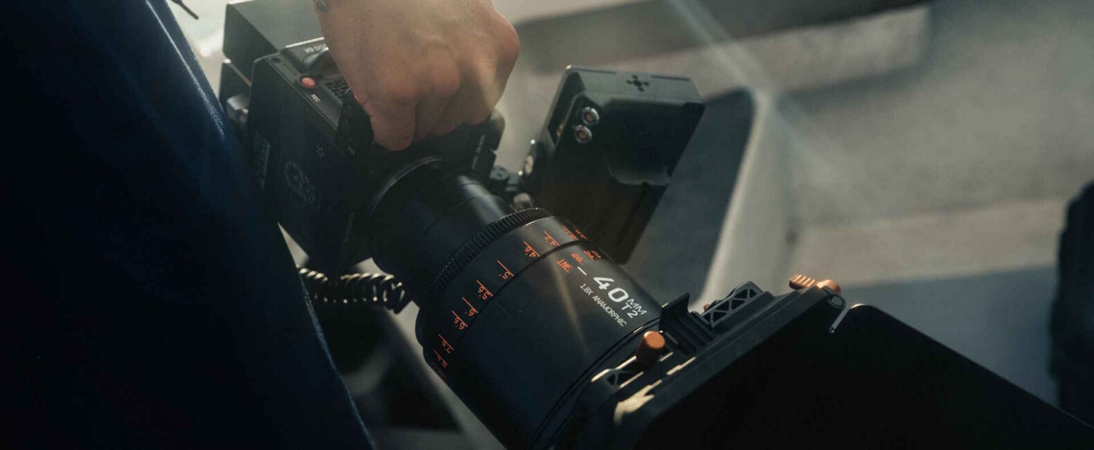 Videographer at work