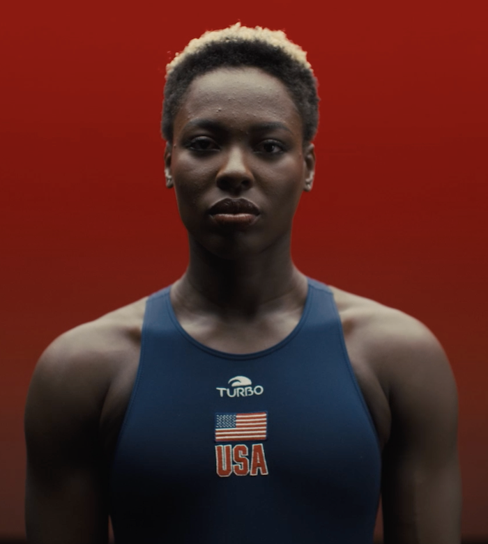 Team USA swimmer from the "One Nation Under Me" campaign by Nik Reed.